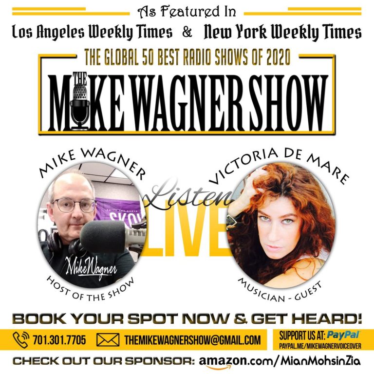 Actress/Singer Victoria De Mare Guests On The Mike Wagner Show On iHeart Radio
