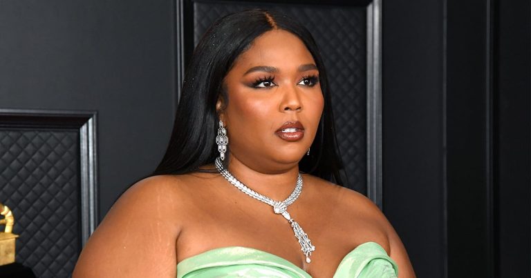 Lizzo Kicks of Halloween in a Stunning Midsommar-Inspired Floral Number