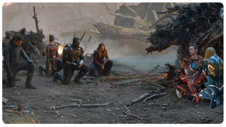Iron man Death Scene & Avengers Tribute