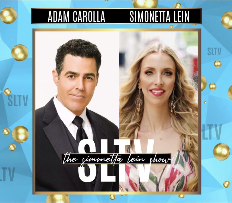 Adam Carolla Guests On The Simonetta Lein Show On SLTV