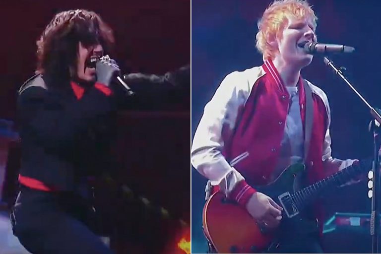 Oli Sykes Screams During BMTH Performance With Ed Sheeran
