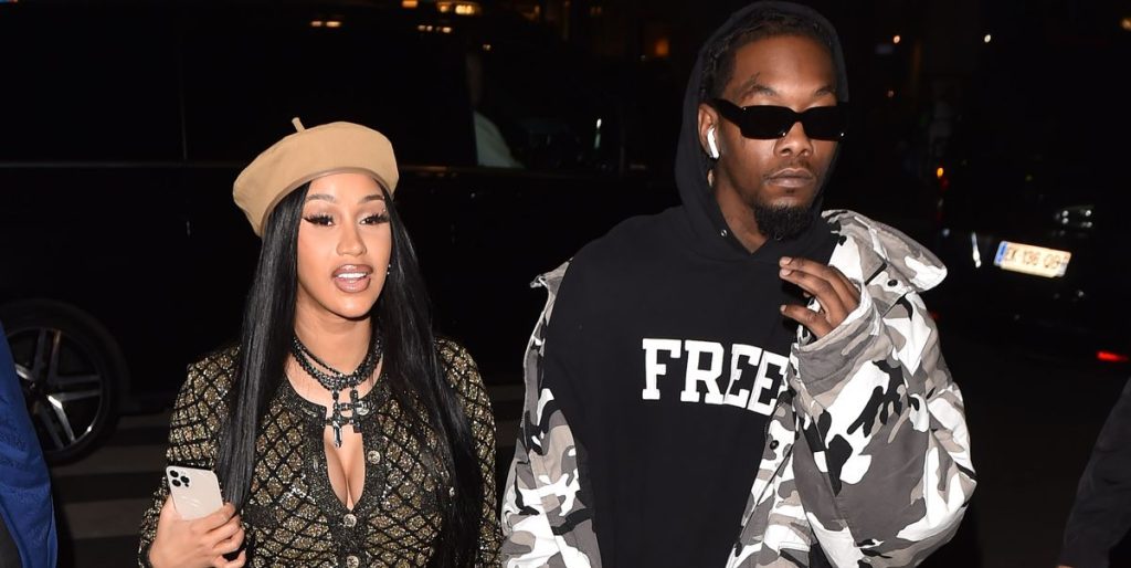Cardi B and Offset Celebrate Valentine’s Day With Matching Wedding ...