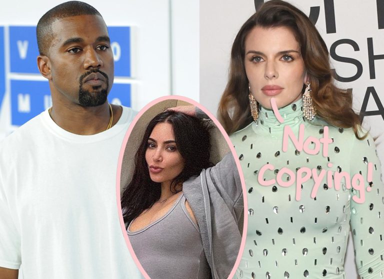 Julia Fox Denies Copying Kim Kardashian With Latest Look By