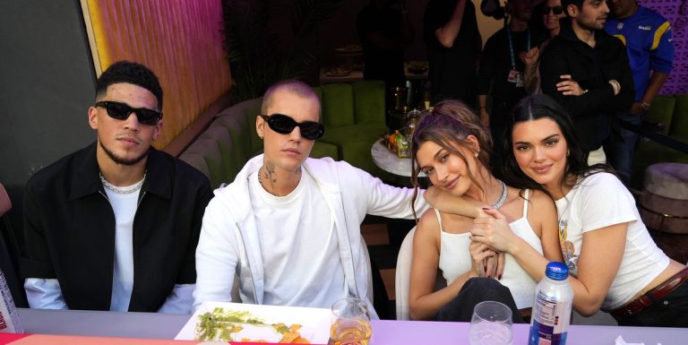 Justin and Hailey Bieber Joined Kendall Jenner and Devin Booker