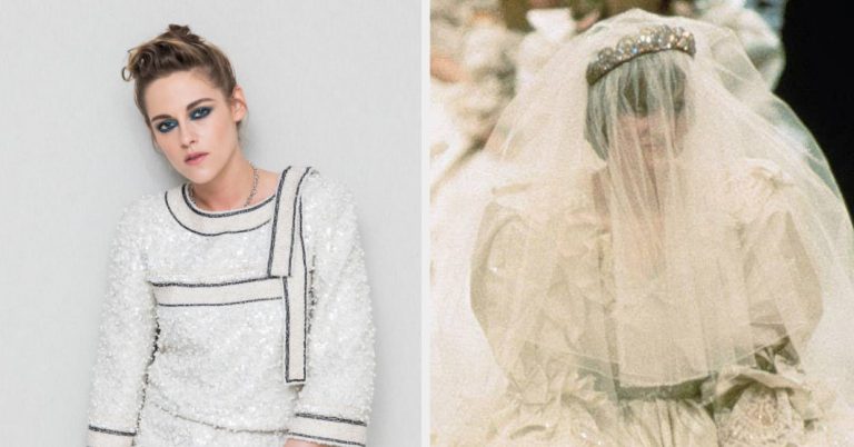 Kristen Stewart Said Wearing A Replica Of Princess Diana’s Wedding