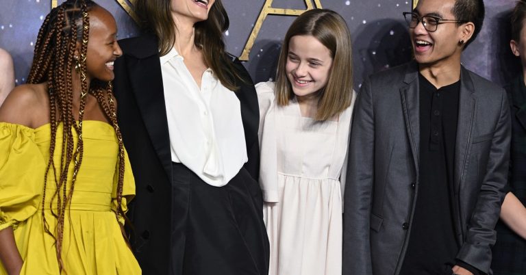 Angelina Jolie Said She’s “Happy” Her Kids Feel Comfortable Expressing