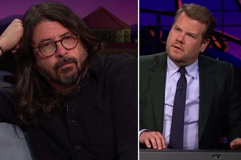 Dave Grohl Annoyed as James Corden Butchers Foo Fighters Songs