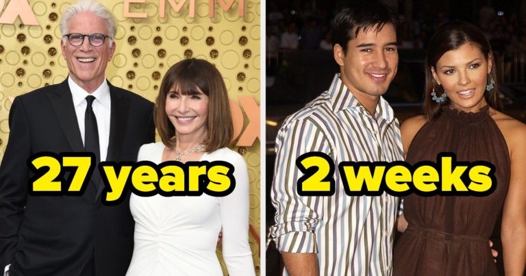 21 Celebrity Marriages Of 20+ Years And 15 That Didn’t