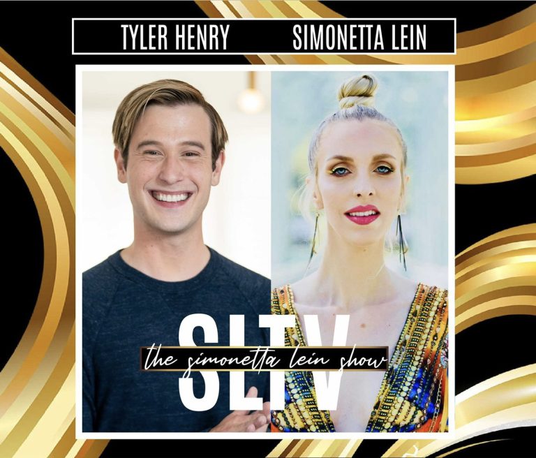 Tyler Henry Guests on The Simonetta Lein Show on SLTV
