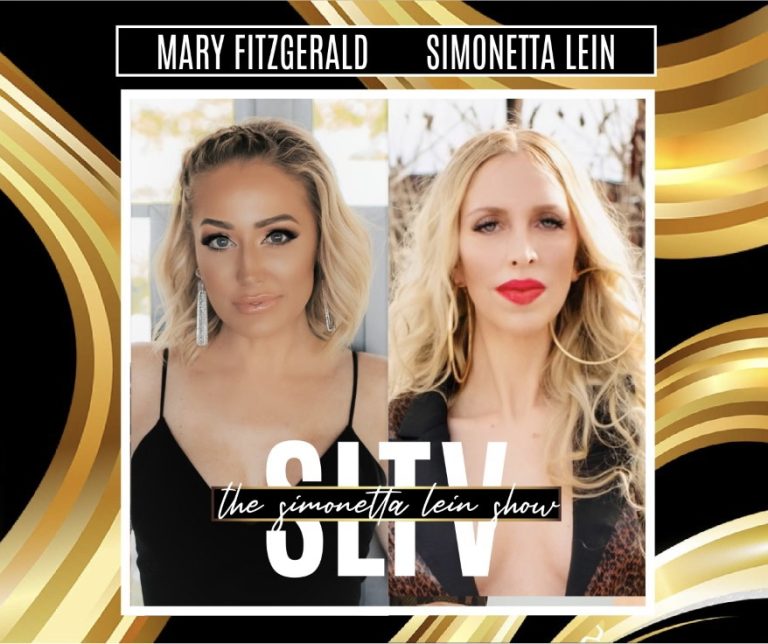 Mary Fitzgerald Guests On The Simonetta Lein Show On SLTV