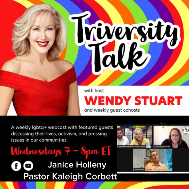 Pastor Kaleigh Corbett and Janice Holleny Guest On TriVersity Talk! Wednesday January 4th, 2023 7 PM ET