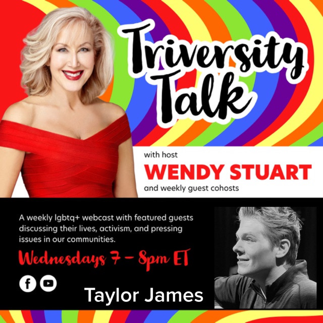 Wendy Stuart Presents TriVersity Talk! Wednesday, February 22nd, 2023 7 PM ET With Featured Guest Taylor James