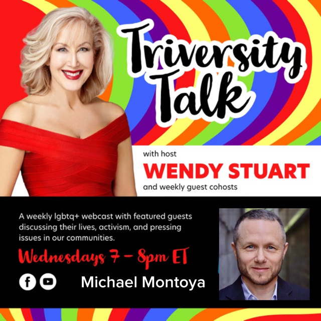 Wendy Stuart Presents TriVersity Talk! Wednesday, March 29th, 2023 7 PM ET With Featured Guest Michael Montoya