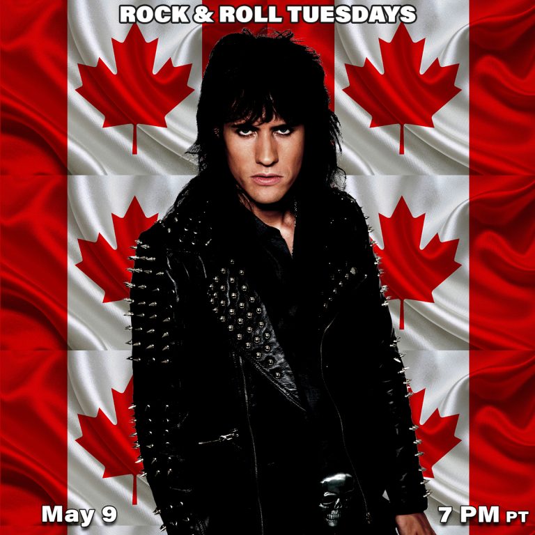 Rocky Kramer’s Rock & Roll Tuesdays Presents “Canada Rocks” On May 9th,  2023, 7 PM PT on Twitch